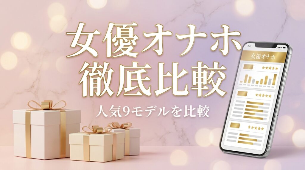 女優オナホ徹底比較