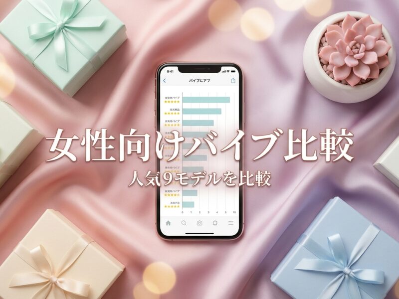 女性向けバイブ比較